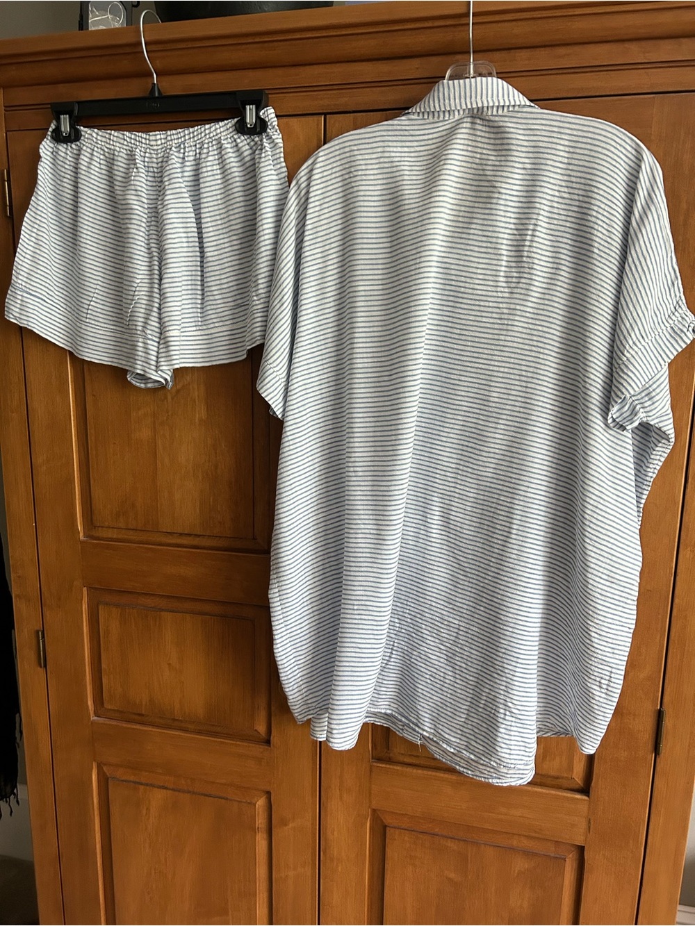 Eberjey Nautico Slouchy Short PJ Set Size M - Picture 7 of 8